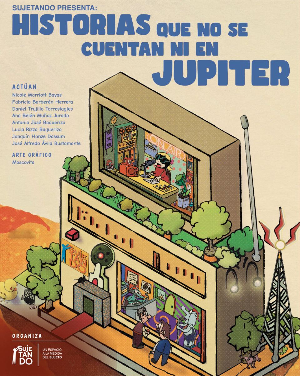 Afiche de Historias que no se cuentan ni en Júpiter
